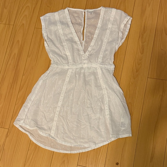 Abercrombie Kids Shimmering Cream Dress - Picture 1 of 2